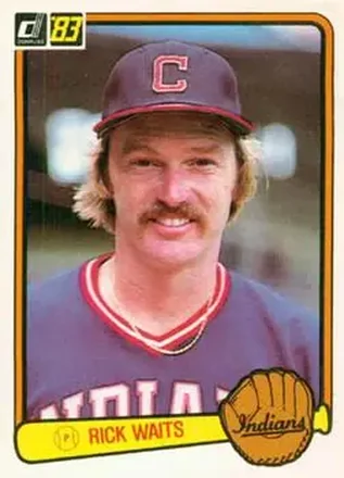 1983 Donruss #263 - Rick Waits - Cleveland Indians 1983 Donruss #263 - Rick Waits - Cleveland Indians