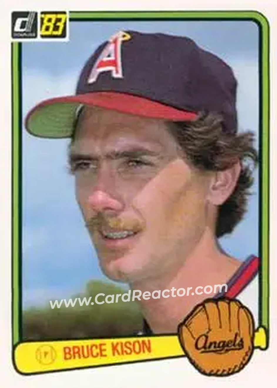 1983 Donruss #267 - Bruce Kison - California Angels - Front