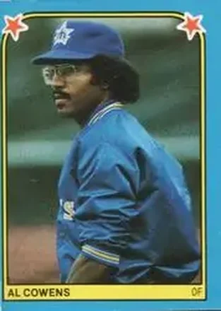 1983 Fleer Star Stickers #184 - Al Cowens - Seattle Mariners 1983 Fleer Star Stickers #184 - Al Cowens - Seattle Mariners