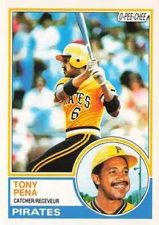 1983 O-Pee-Chee #133 - Tony Pena - Pittsburgh Pirates 1983 O-Pee-Chee #133 - Tony Pena - Pittsburgh Pirates