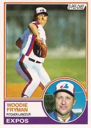 1983 O-Pee-Chee #137 - Woody Fryman - Montreal Expos