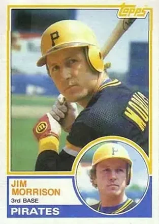 1983 Topps #173 - Jim Morrison - Pittsburgh Pirates
