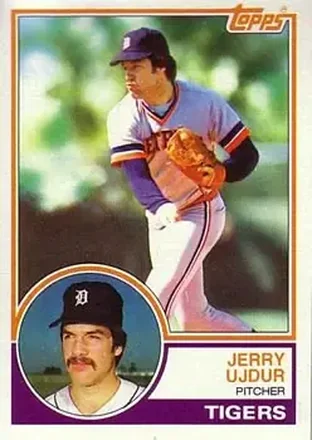 1983 Topps #174 - Jerry Ujdur - Detroit Tigers