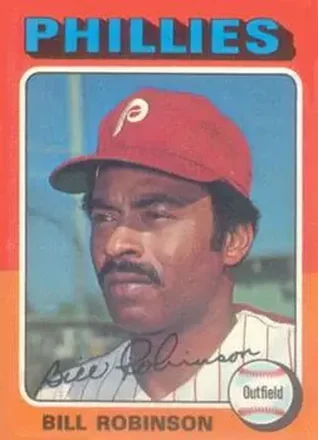1975 Topps #501 - Bill Robinson (b. 1943 OF) - Philadelphia Phillies 1975 Topps #501 - Bill Robinson (b. 1943 OF) - Philadelphia Phillies
