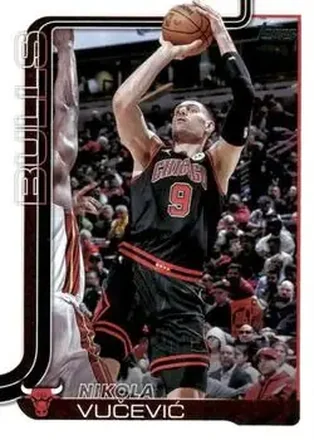 2025-26 Topps #36 - Nikola Vučević - Chicago Bulls