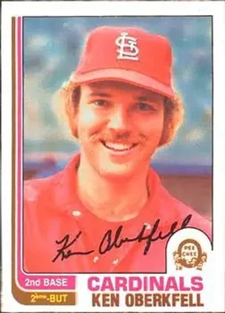 1982 O-Pee-Chee #121 - Ken Oberkfell - St. Louis Cardinals