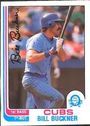 1982 O-Pee-Chee #124 - Bill Buckner - Chicago Cubs 1982 O-Pee-Chee #124 - Bill Buckner - Chicago Cubs