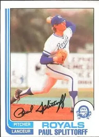 1982 O-Pee-Chee #126 - Paul Splittorff - Kansas City Royals 1982 O-Pee-Chee #126 - Paul Splittorff - Kansas City Royals