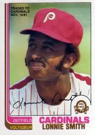 1982 O-Pee-Chee #127 - Lonnie Smith - St. Louis Cardinals