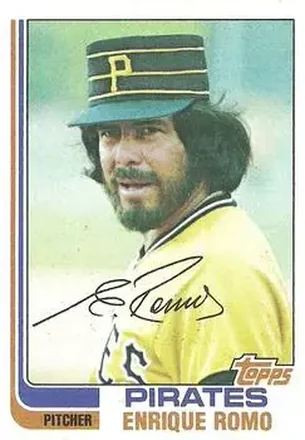 1982 Topps #106 - Enrique Romo - Pittsburgh Pirates