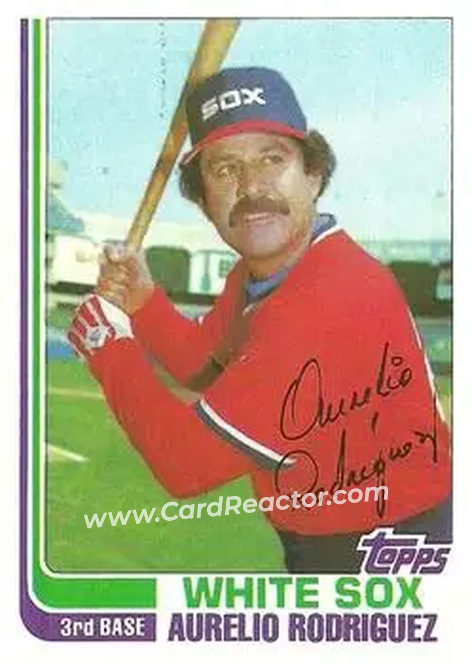 1982 Topps Traded #101T - Aurelio Rodriguez - Chicago White Sox - Front
