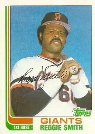 1982 Topps Traded #110T - Reggie Smith - San Francisco Giants