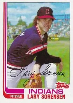 1982 Topps Traded #111T - Lary Sorensen - Cleveland Indians 1982 Topps Traded #111T - Lary Sorensen - Cleveland Indians