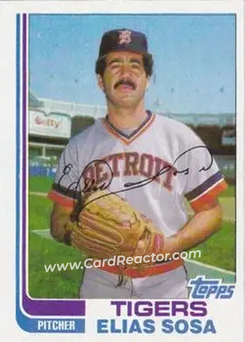 1982 Topps Traded #112T - Elias Sosa - Detroit Tigers - Front
