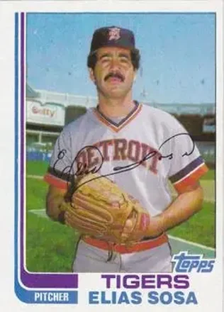 1982 Topps Traded #112T - Elias Sosa - Detroit Tigers