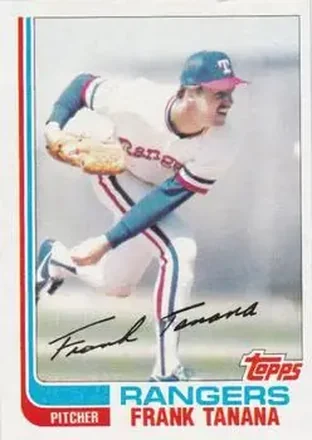 1982 Topps Traded #117T - Frank Tanana - Texas Rangers 1982 Topps Traded #117T - Frank Tanana - Texas Rangers