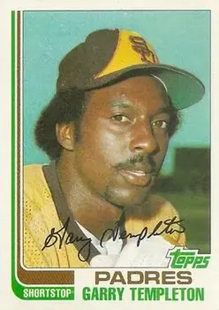 1982 Topps Traded #119T - Garry Templeton - San Diego Padres 1982 Topps Traded #119T - Garry Templeton - San Diego Padres