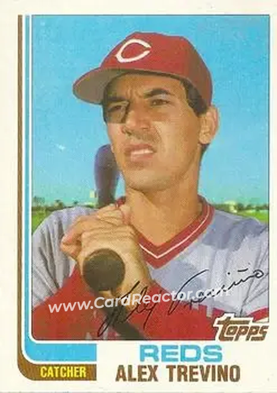 1982 Topps Traded #120T - Alex Trevino - Cincinnati Reds - Front