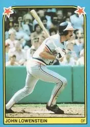 1983 Fleer Star Stickers #197 - John Lowenstein - Baltimore Orioles 1983 Fleer Star Stickers #197 - John Lowenstein - Baltimore Orioles