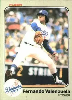 1983 Fleer feature card
