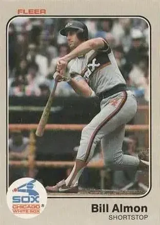 1983 Fleer #228 - Bill Almon - Chicago White Sox