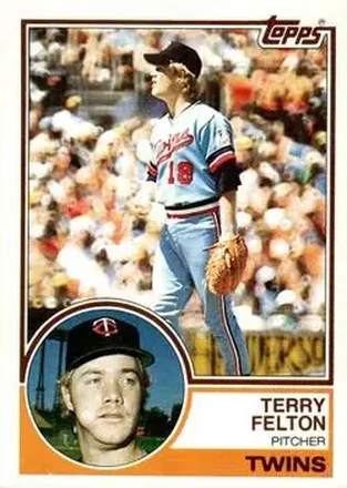 1983 Topps #181 - Terry Felton - Minnesota Twins