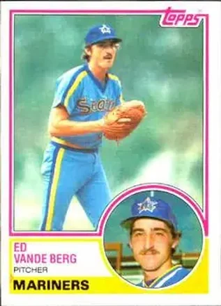 1983 Topps #183 - Ed Vande Berg - Seattle Mariners 1983 Topps #183 - Ed Vande Berg - Seattle Mariners