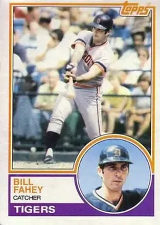 1983 Topps #196 - Bill Fahey - Detroit Tigers