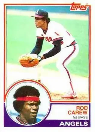 1983 Topps #200 - Rod Carew - California Angels