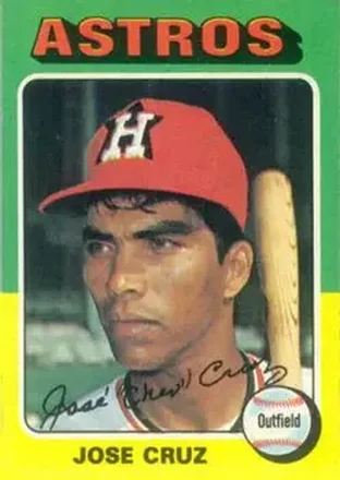 1975 Topps #514 - Jose Cruz - Houston Astros