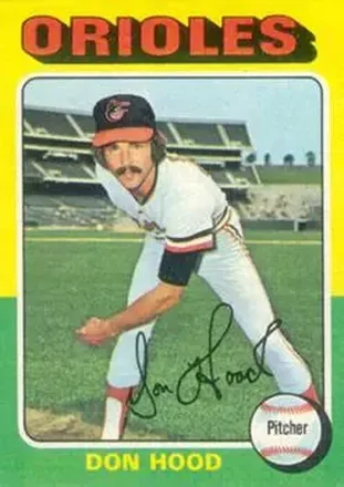 1975 Topps #516 - Don Hood - Baltimore Orioles 1975 Topps #516 - Don Hood - Baltimore Orioles