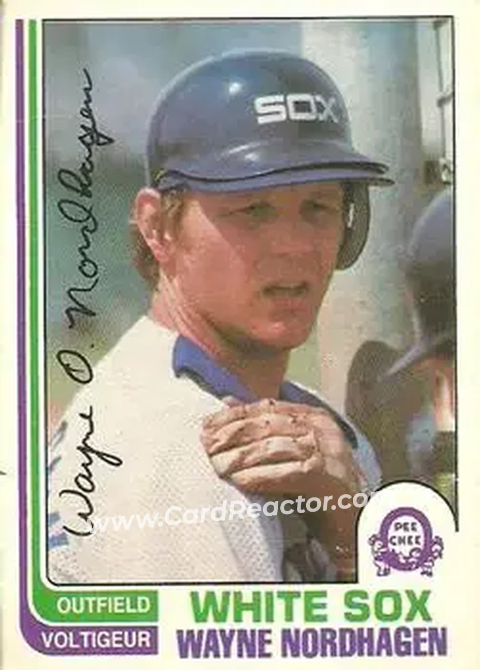 1982 O-Pee-Chee #139 - Wayne Nordhagen - Chicago White Sox - Front 1982 O-Pee-Chee #139 - Wayne Nordhagen - Chicago White Sox - Front