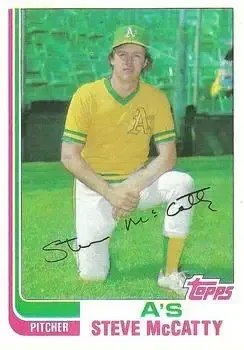 1982 Topps feature card