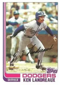 1982 Topps feature card