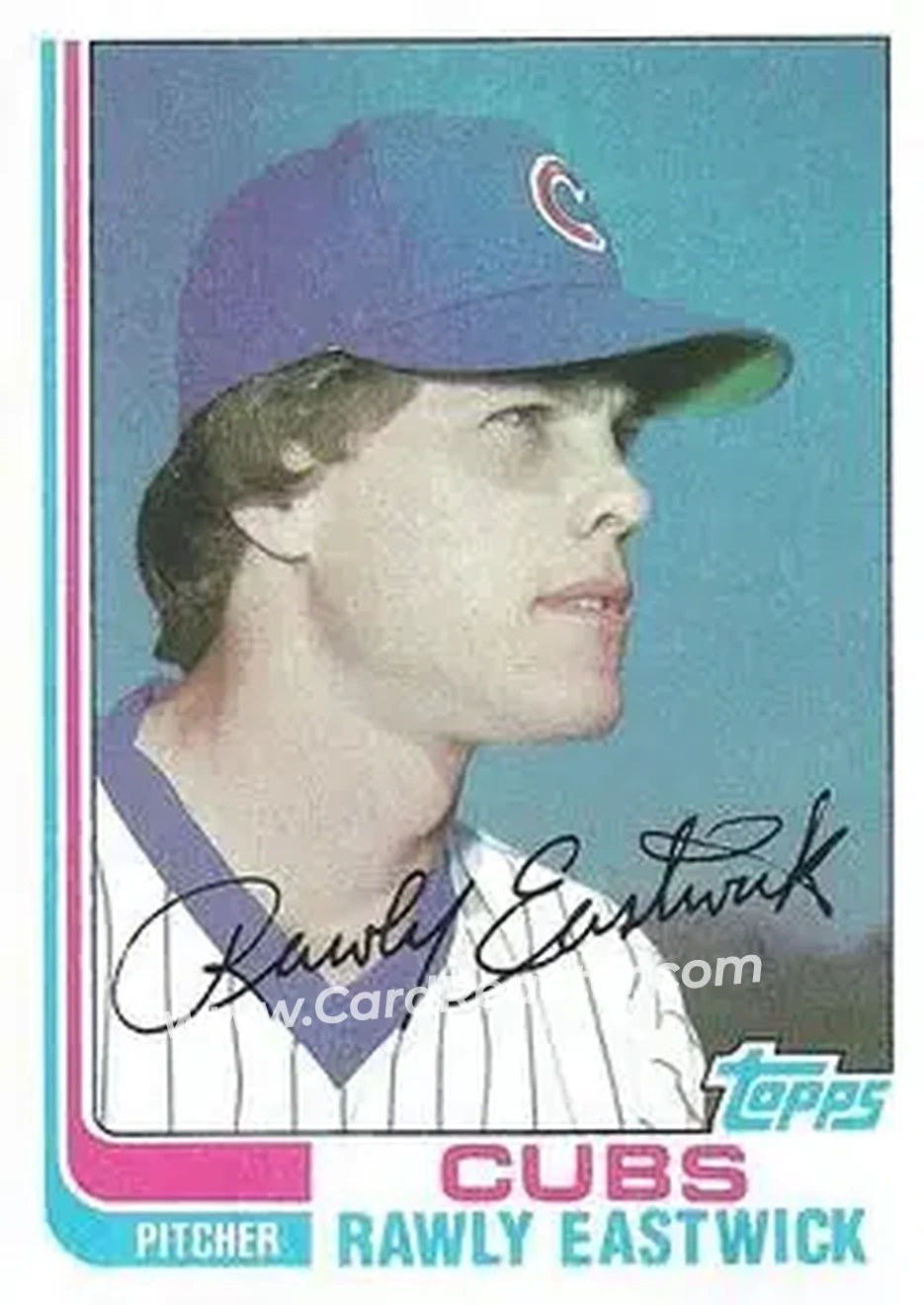 1982 Topps #117 - Rawly Eastwick - Chicago Cubs - Front
