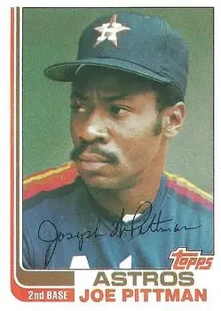 1982 Topps #119 - Joe Pittman - Houston Astros