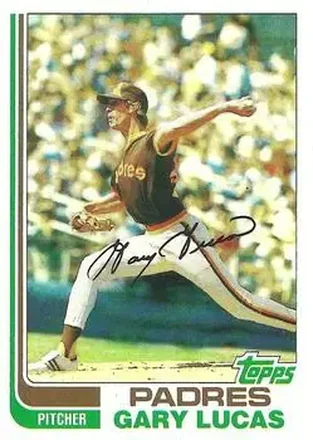 1982 Topps #120 - Gary Lucas - San Diego Padres