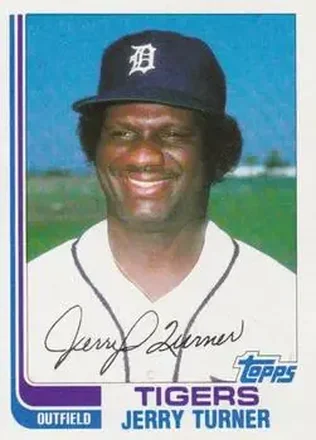 1982 Topps Traded #121T - Jerry Turner - Detroit Tigers