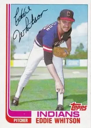 1982 Topps Traded #127T - Eddie Whitson - Cleveland Indians