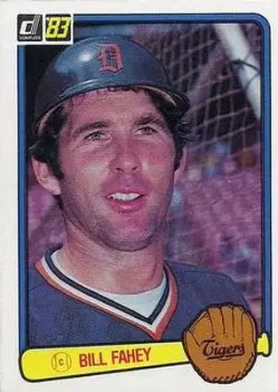 1983 Donruss #281 - Bill Fahey - Detroit Tigers