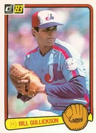 1983 Donruss #288 - Bill Gullickson - Montreal Expos