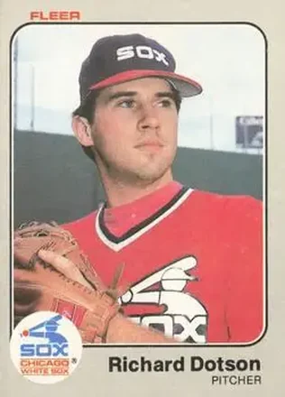 1983 Fleer #233 - Rich Dotson - Chicago White Sox