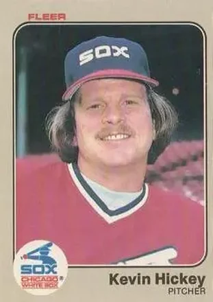 1983 Fleer #237 - Kevin Hickey - Chicago White Sox 1983 Fleer #237 - Kevin Hickey - Chicago White Sox