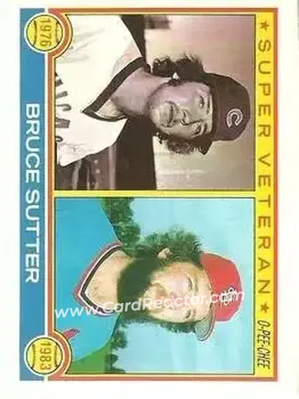 1983 O-Pee-Chee #151 - Bruce Sutter - Front