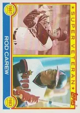 1983 Topps #201 - Rod Carew