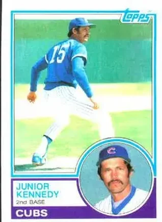 1983 Topps #204 - Junior Kennedy - Chicago Cubs