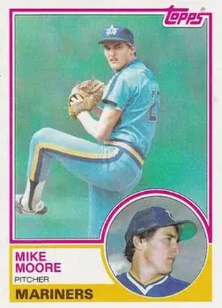 1983 Topps #209 - Mike Moore - Seattle Mariners 1983 Topps #209 - Mike Moore - Seattle Mariners
