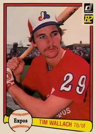1982 Donruss #140 - Tim Wallach - Montreal Expos