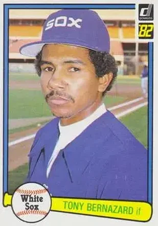 1982 Donruss #143 - Tony Bernazard - Chicago White Sox