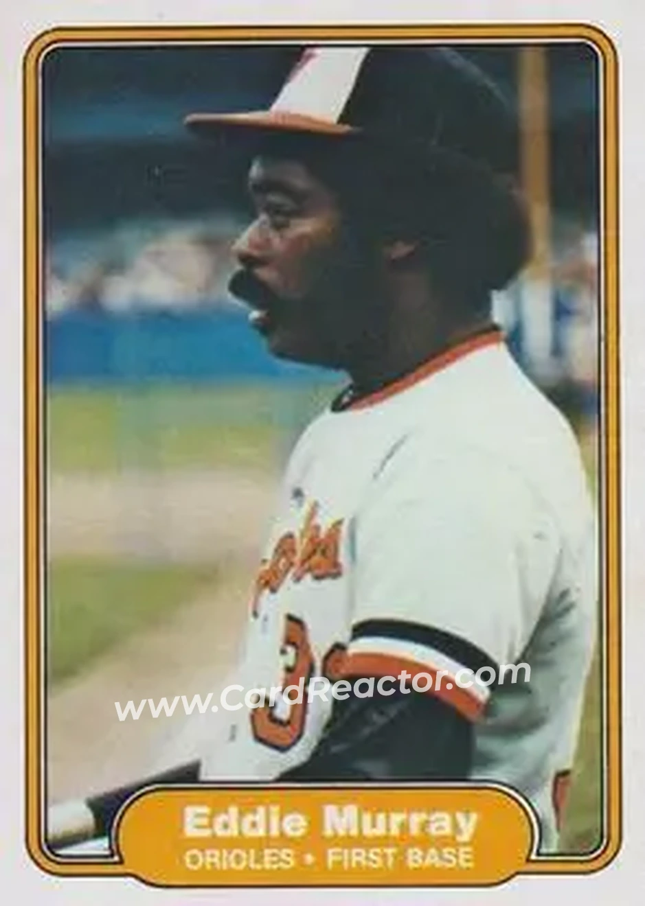1982 Fleer #174 - Eddie Murray - Baltimore Orioles - Front